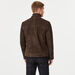 Torquay Leather Jacket, Brown, hi-res